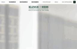 klinge-hess.de