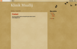klinik-muallij.blogspot.com