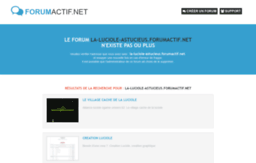 la-luciole-astucieus.forumactif.net