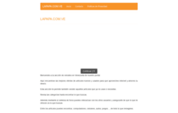lapapa.com.ve
