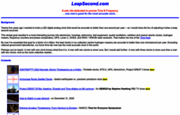 leapsecond.com