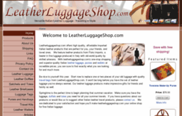 leatherluggageshop.com