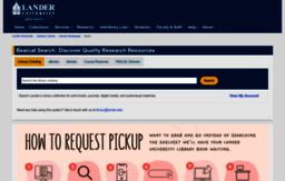 libguides.lander.edu