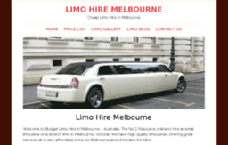 limohireinmelbourne.com