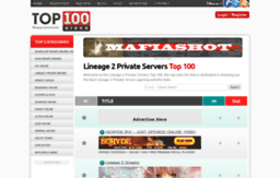 lineage2.top100arena.com