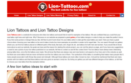 lion-tattoos.com