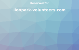 lionpark-volunteers.com