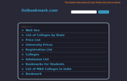 listbookmark.com