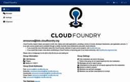 lists.cloudfoundry.org