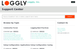 loggly.desk.com