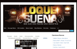 loquesuena.com