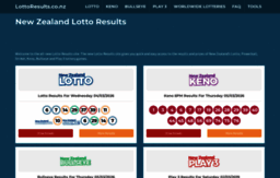 lottoresults.co.nz