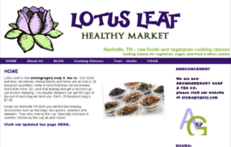 lotusleafhealthymarket.com
