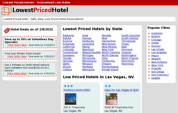 lowestpricedhotel.com