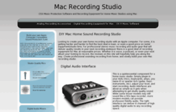 mac-recording-studio.com