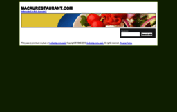 macaurestaurant.com