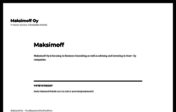 maksimoff.com
