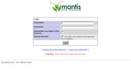 mantis.dotsandarcs.com