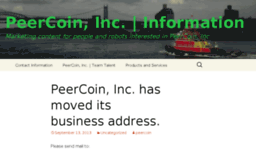marketing.peercoin.com