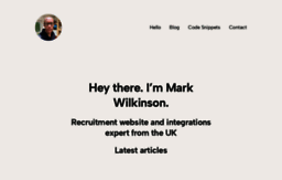 markwilkinson.me