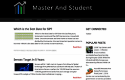 masterandstudent.com