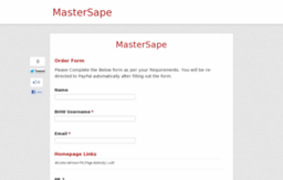 mastersape.com