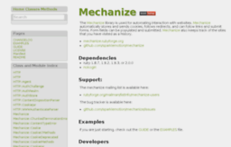 mechanize.rubyforge.org