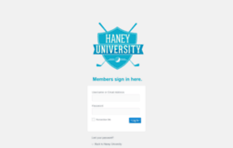 members.haneyuniversity.com