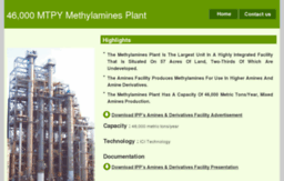methylaminesplants.com