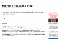 migraineheadachestop.com