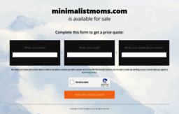 minimalistmoms.com