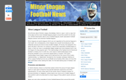 minorleaguefootballnews.com