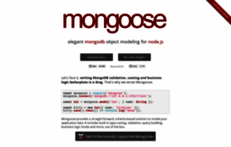 mongoosejs.com