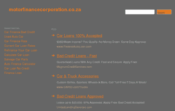 motorfinancecorporation.co.za
