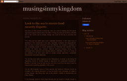musingsinmykingdom.blogspot.com