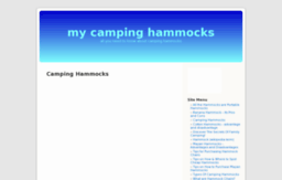 my-camping-hammocks.com