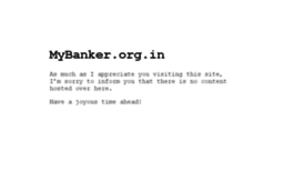 mybanker.org.in