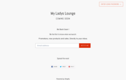 myladieslounge.com