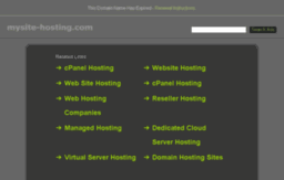 mysite-hosting.com