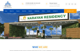 narayaninfra.com