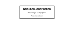 neighborhoodfiberco.bigcartel.com