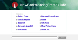 newbookmarkingframes.info