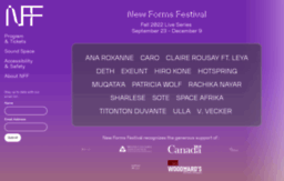 newformsfestival.com