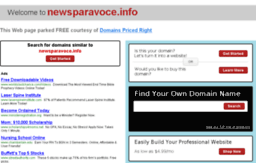 newsparavoce.info