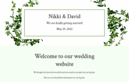 nikki-and-david.gettingmarried.co.uk