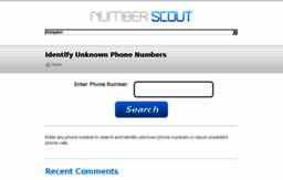 numberscout.com