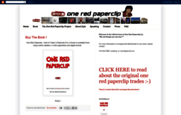 oneredpaperclip.com