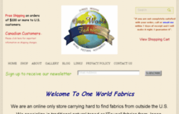 oneworldfabrics.com