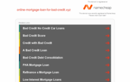 online-mortgage-loan-for-bad-credit.xyz