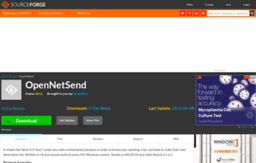 opennetsend.sourceforge.net